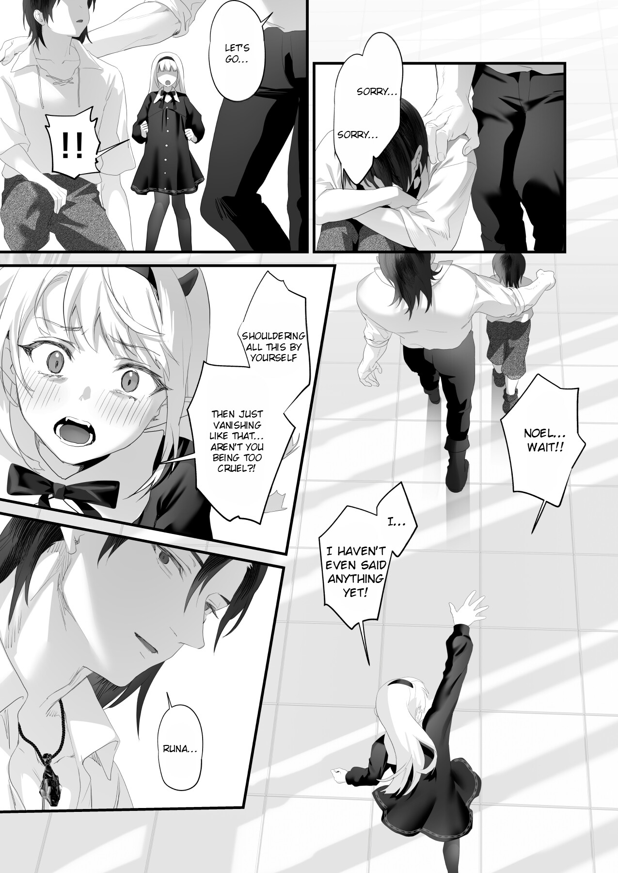 Hentai Manga Comic-A mysterious exorcist falls in love with a reincarnated succubus and risks his life-Read-158